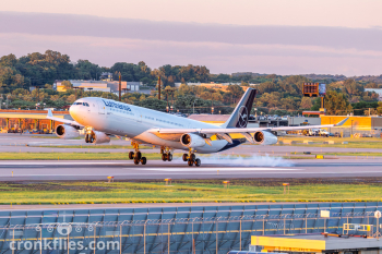 Lufthansa Airbus A340-300 D-AIGW